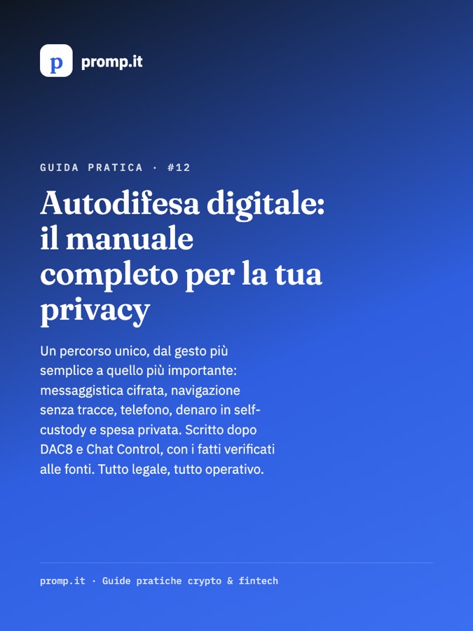 Cover of the “Digital self-defense” PDF guide